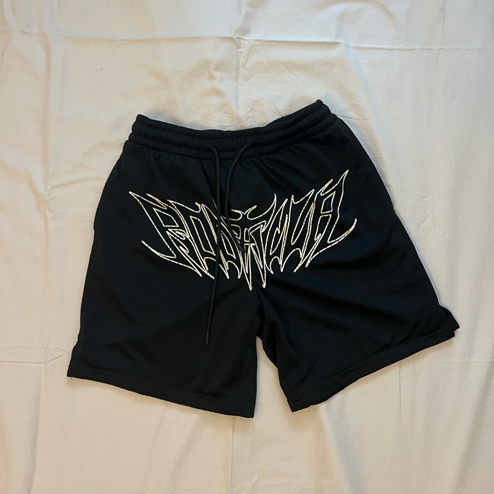 New Black Graphic Men's Shorts